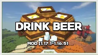 Drink Beer - Présentation de mod Minecraft 1.17.1 [FR]