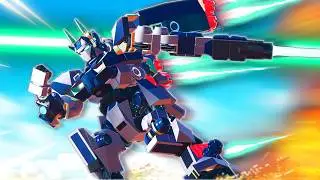 I Built An Advanced Anime MECHA To Fight My Friends!..