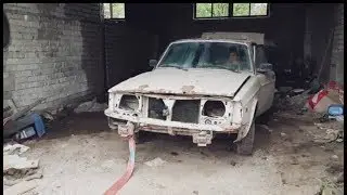 Тачка из 90-х вытащили из гаража после 18 лет простоя.Volvo 240 Diesel