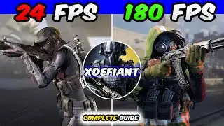 XDEFIANT - How To Boost FPS & Fix FPS Drops / Stuttering in XDEFIANT 2024!