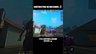 Destroyed in seconds!!🗿 @arisudanyt #freefire #freefireindia #ff #grandmaster #rankpush #aimbot