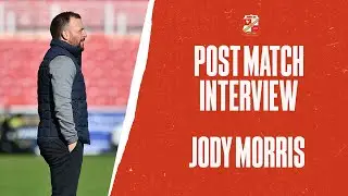 Jody Morris | Swindon Town vs Mansfield Town | Post Match Interview