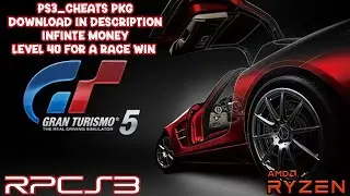 RPCS3 v.28 | Gran Turismo 5 [BCUS98114]  v02.17 | Cheats Enabled (Files in Description)