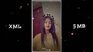 SHE IS SO CUTE x TERE VAASTE SONG 🥀 ALIGHT MOTION ✨ XML STATUS || XML FILE 