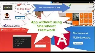 (3/7) Office 365: Single Page App Using Angular 6.0 & PNP Js