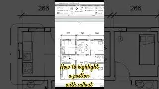 How to #maximise a portion| #callout view|#Revit Architecture |#shorts