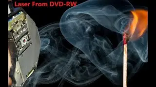 How to Make a Powerful Burning Laser From DVD-RW