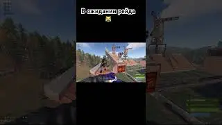В ожидании рейда 😹 #twitch #rust #gaming #shortvideo #раст #shorts #short #rust #rustraid