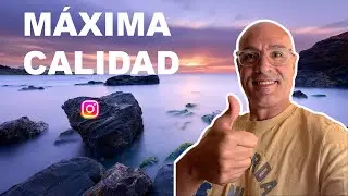 Cómo EXPORTAR para INSTAGRAM sin PERDER CALIDAD (Lightroom/Capture One).Jose A. Triviño fotografía