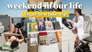 Weekend in Our Life | First Lake Trip with Vegas!