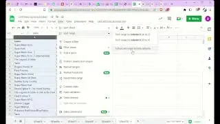Spreadsheet 2 (INF2080) 4.4.1: Two component simple sort