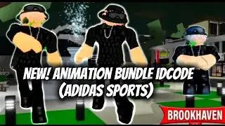 NEW ANIMATION BUNDLE (ADIDAS SPORTS) ID/CODE FOR BROOKHAVEN #ROBLOX