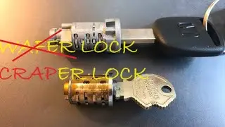 How easy is to PICK a wafer LOCK?