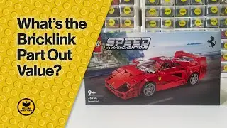 What's The Bricklink Part Out Value? : LEGO Speed Champions: Ferrari F40 76934