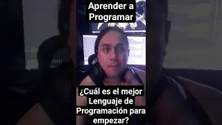 ¿Cuál es el mejor Lenguaje de Programación para empezar? #shorts #dev #programming