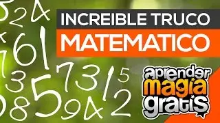 El mejor truco de magia matematico revelado con cartas | Aprender Magia Gratis