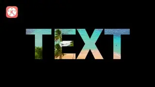 Cinematic Style Video Text Effects || Kinemaster Tutorial || Video inside text || Koushik Bhunia