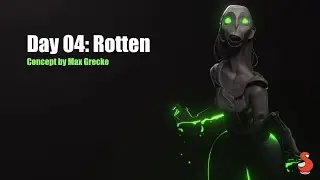 SculptJanuary19 - Day 4 Blender Timelapse