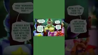 История о том, почему Бонни нет во Фнаф9 2ч...Озвучка комикса по фнаф