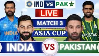 Pakistan vs India 3rd Asia Cup Match Live - Asia cup 2023 Live PAK vs IND Score - live score