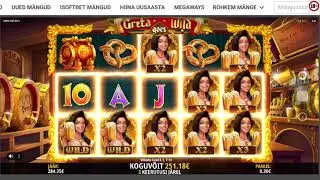 Greta Goes Wild - Mega Big Win!!