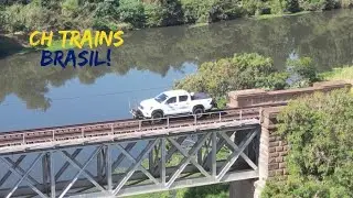 Caminhonete na Ponte Ferroviária? 🤔