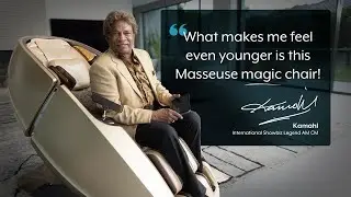 Showbiz Legend Kamahl Recommends Masseuse Massage Chairs