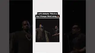 Is this a top 3 Kanye West track? 🤔 