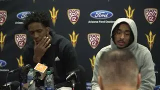 ASU vs. Arizona Men's Basketball Presser