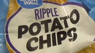 Great Value Ripple Potato Chips #greatvalue #ripple #potatochips