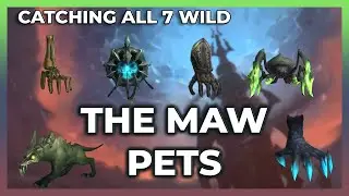 Catching all 7 Wild Battle Pets in The Maw | Pet Battles | Shadowlands