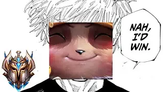 If the game goes above 25 min, I'll win [1700LP Teemo vs Karma]