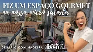 Fiz até os bancos com madeiras do lixo - DESAFIO TRANSFORMA ISSO AÍ : Madeira - Ficou lindo demais!