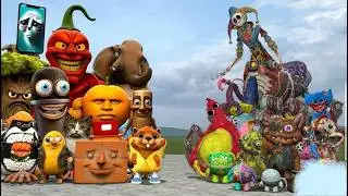 BRAINROT MEMES TEAM VS POPPY PLAYTIME CHAPTER 5 TEAM! - WHO WINS? | Garry's Mod!