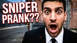 FBI Sniper Prank | The Reactions Are Priceless