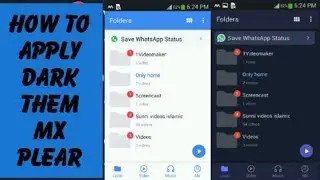 How To Enable Dark Mode In MX Player 2019 Android Phone Black Theme In MX Player