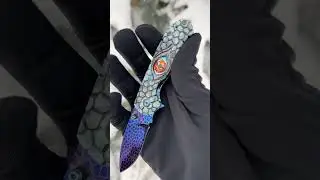 Экслюзивный складной нож глаз дракона