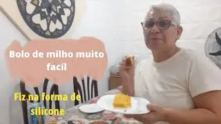 Como fiz o melhor bolo de milho(na forma de silicone)