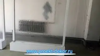 Водопад по стеклу в подарок