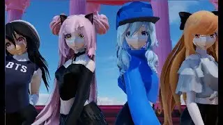 [MMD - KPOP] BLACKPINK - As If It's Your Last | Aphmau