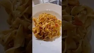 Pasta mit Garnelen...
