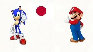 If Sonic is Japanese, and Mario is Italian...