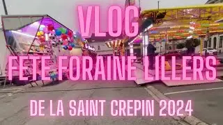 INCROYABLE Fête Foraine de Lillers 2024 ! Vivez la Magie de Saint-Crépin !