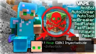 Le INSTALE HACKS a mi TEXTURE PACK en Minecraft! 😈