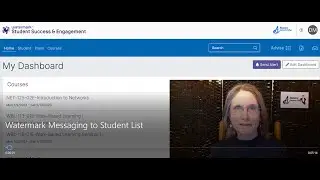 Sending A Message to a List of Students with Watermark (Aviso)