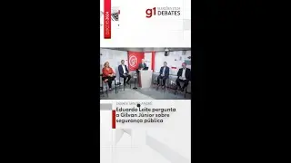 Eduardo Leite pergunta a Gilvan Júnior sobre segurança pública | Eleições municipais Santo André