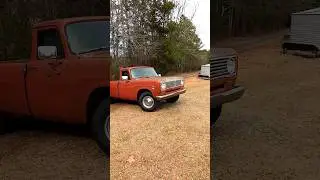 He pulled up in an INTERNATIONAL pickup truck‼️ #classictruck