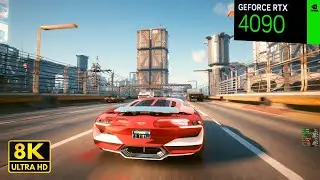 Cyberpunk 2077: RTX 4090 24GB [ 8K FPS Test - DLSS 3 - Frame Generation - RTX ON - Path Tracing ON]