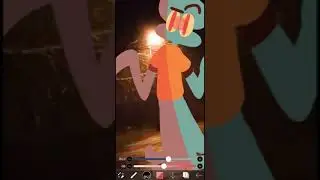 drawing squidward from spongebob irl cuz y not?