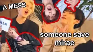 its been a week since mirae debuted and theyre already a mess